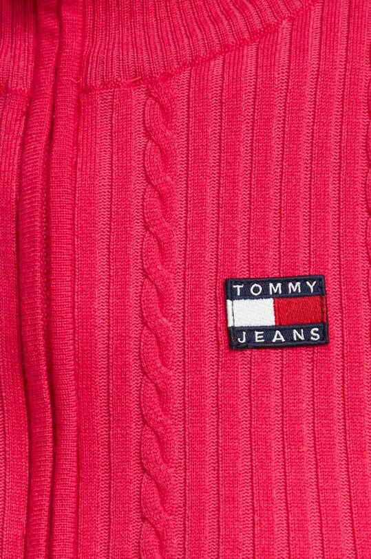 Tommy Jeans kardigan DW0DW16532 różowy