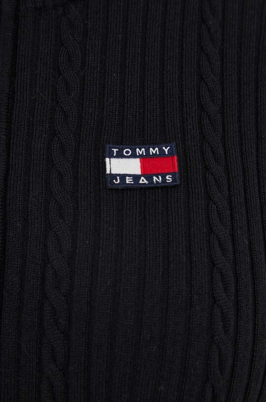 Tommy Jeans kardigan DW0DW16532 czarny