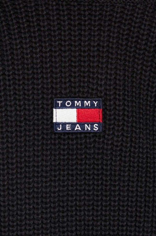 Tommy Jeans sweter bawełniany DW0DW16536 czarny