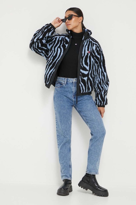 Tommy Jeans pulover DW0DW16537 negru AW23