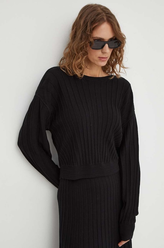 Вовняний светр BA&SH чорний 1H23JYNX
