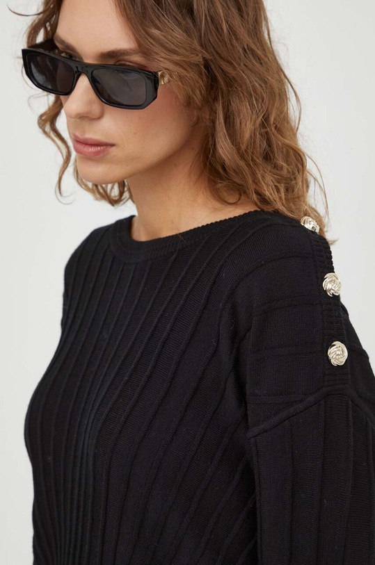 Вовняний светр BA&SH 1H23JYNX чорний