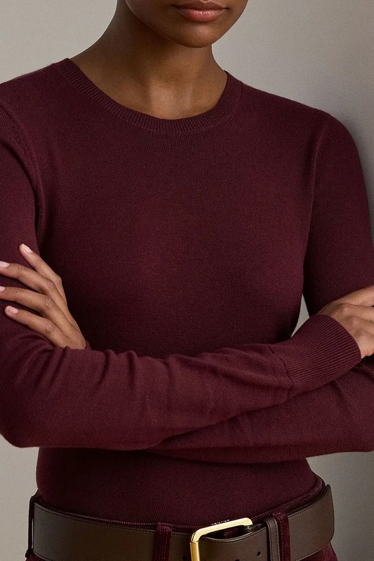 Lauren Ralph Lauren sweter bordowy 200919114