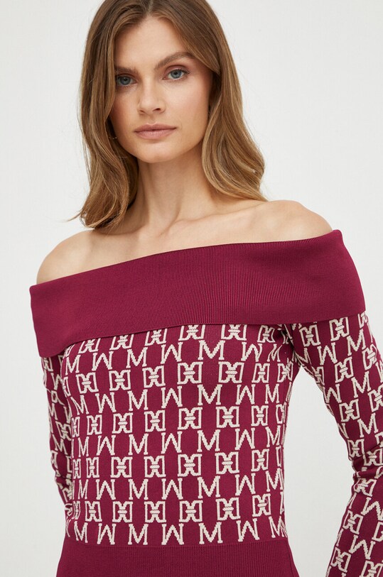 Marciano Guess pulover burgundia 3BGR25.5751Z