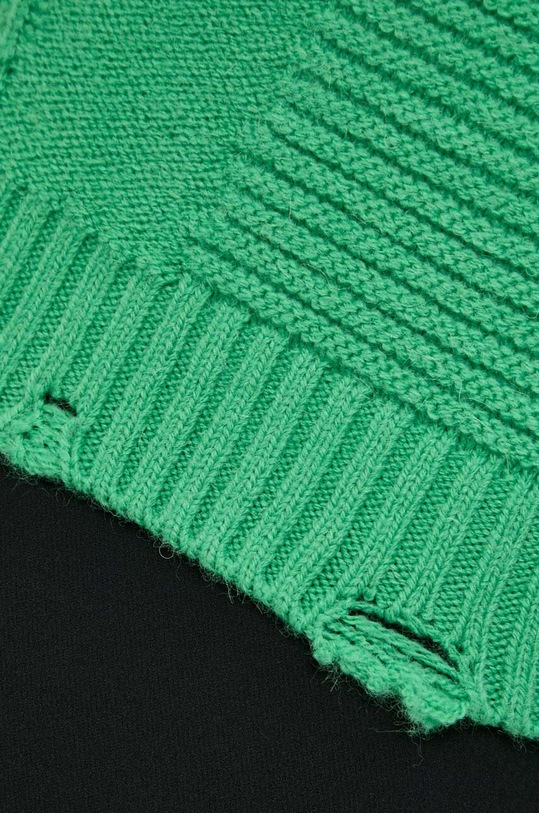 Patrizia Pepe sweter z domieszką wełny 2K0196.K138 zielony