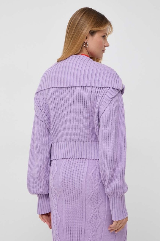 Odzież Patrizia Pepe sweter 2K0203.K140 fioletowy