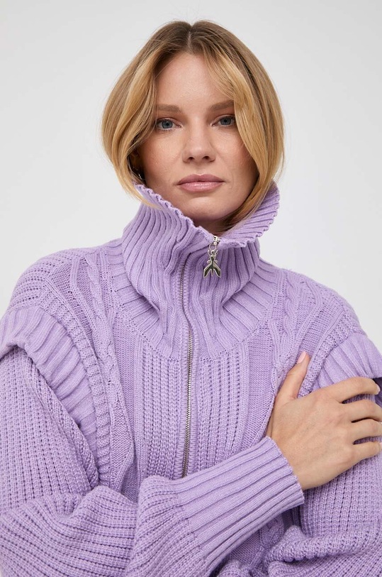 Patrizia Pepe sweter 2K0203.K140 fioletowy