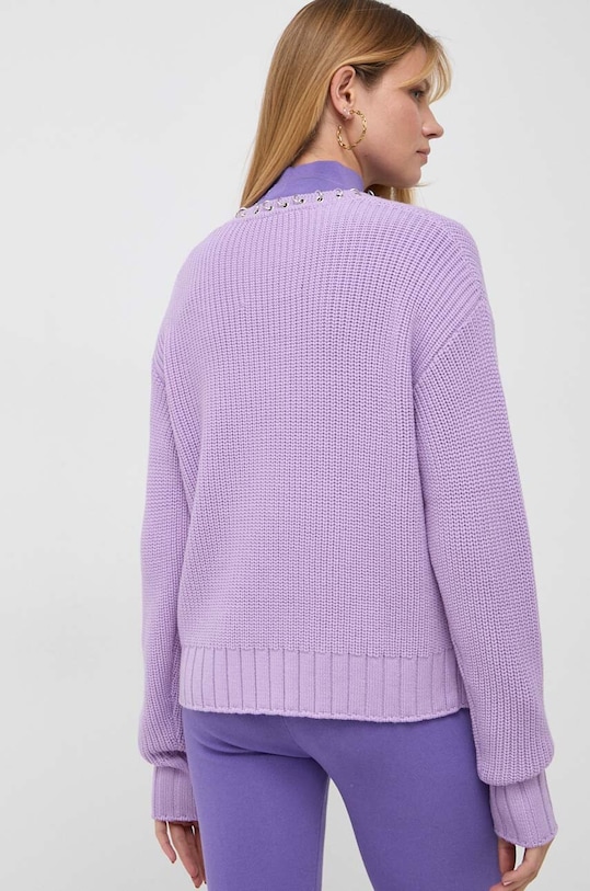 Одежда Шерстяной свитер Patrizia Pepe 2K0219.K134 фиолетовой