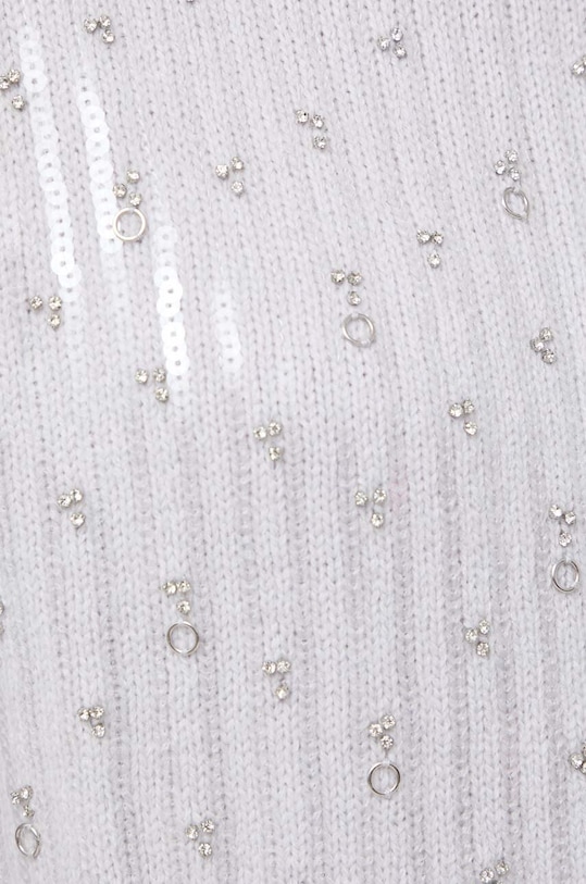 Свитер с примесью шерсти Patrizia Pepe 2K0234.K149 серый