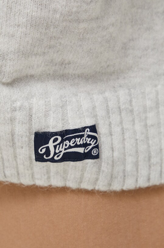 Superdry kardigan z domieszką wełny biały W6110513A.O6W