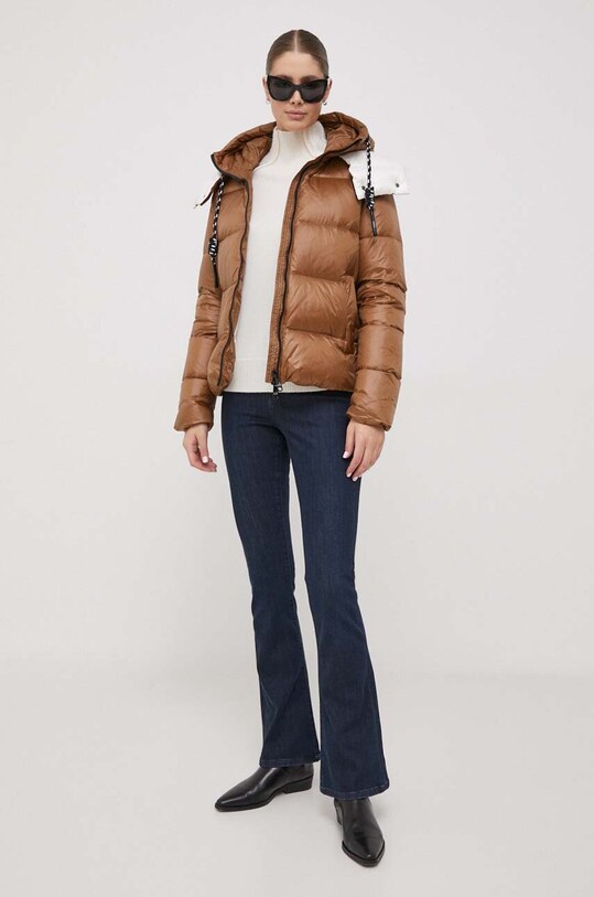 Μάλλινο πουλόβερ Calvin Klein K20K205985 μπεζ AW23
