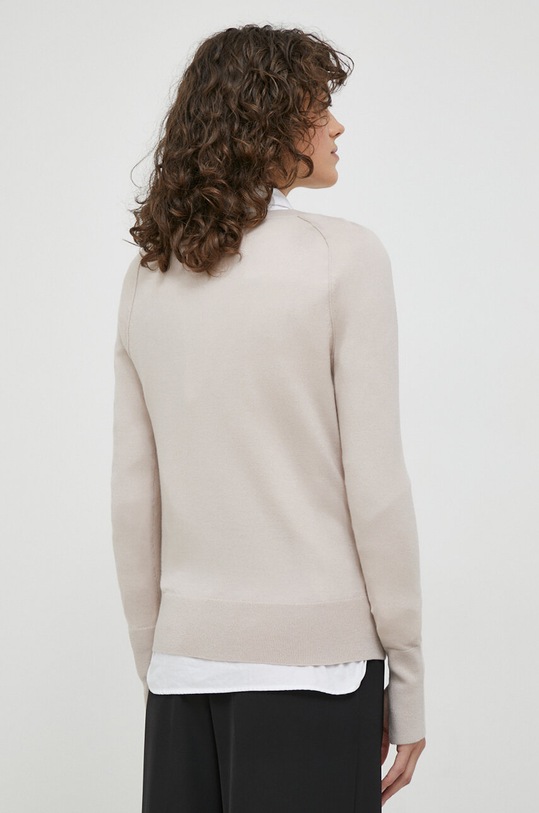 Oblečení Vlněný svetr Calvin Klein K20K205988 béžová