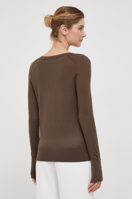 Îmbrăcăminte Calvin Klein pulover de lana K20K205988 maro