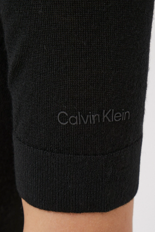 Вълнено боди Calvin Klein K20K205990 черен