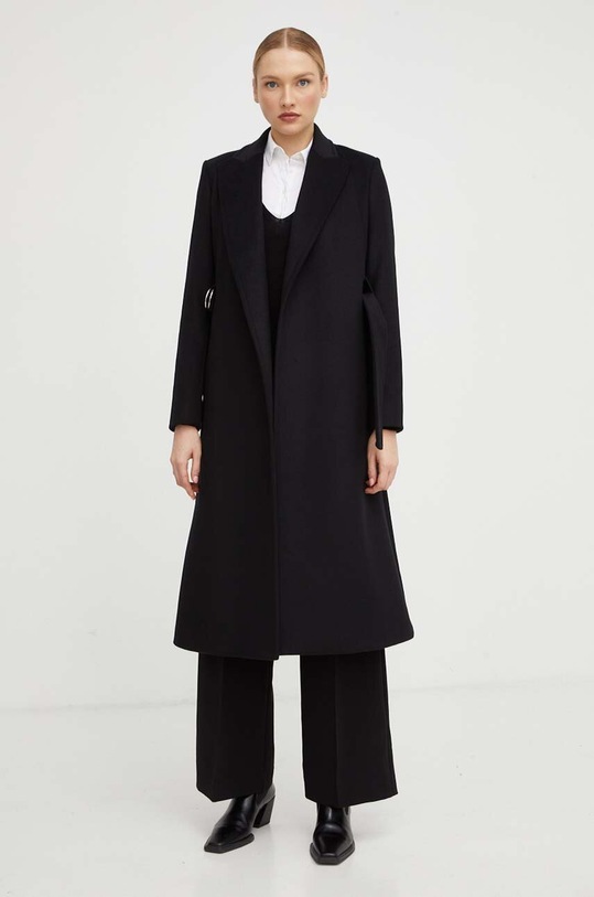 Πουλόβερ κασμίρ Twinset 232TT3242 μαύρο AW23