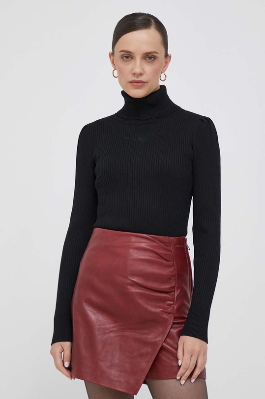 Dkny sweter pozostałe czarny P2MSB05N