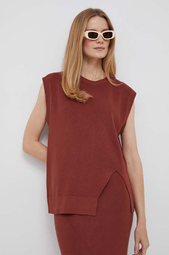 Dkny kamizelka pozostałe czerwony P3GSAK14