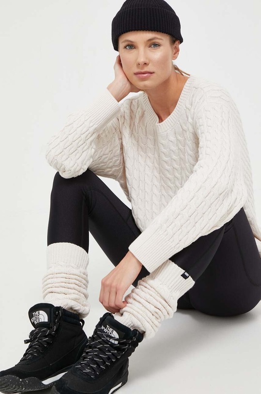 Dkny sweter pozostałe beżowy DP3T9512