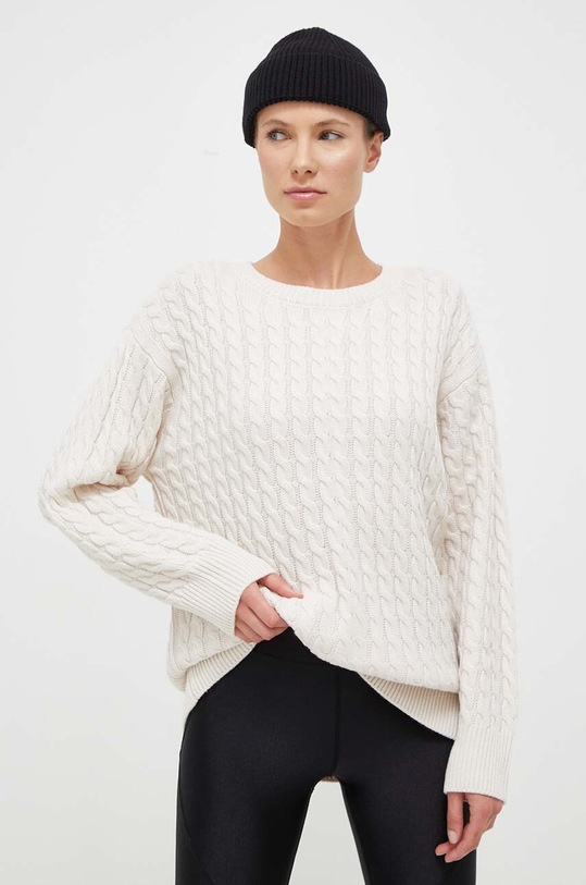 Dkny sweter beżowy DP3T9512