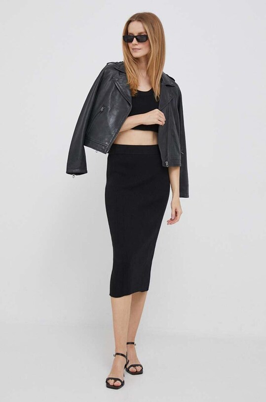 Топ Dkny E3GSAK71 чорний AW23