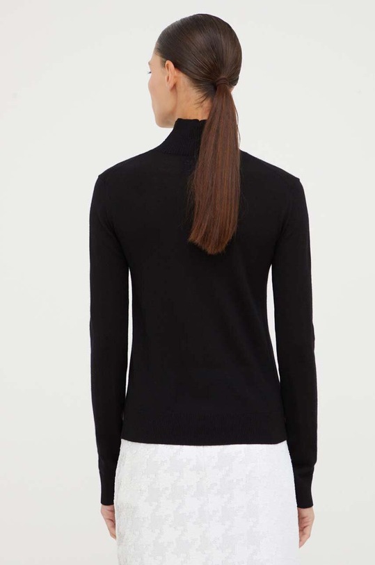 Odzież Iceberg sweter wełniany A002.9000 czarny