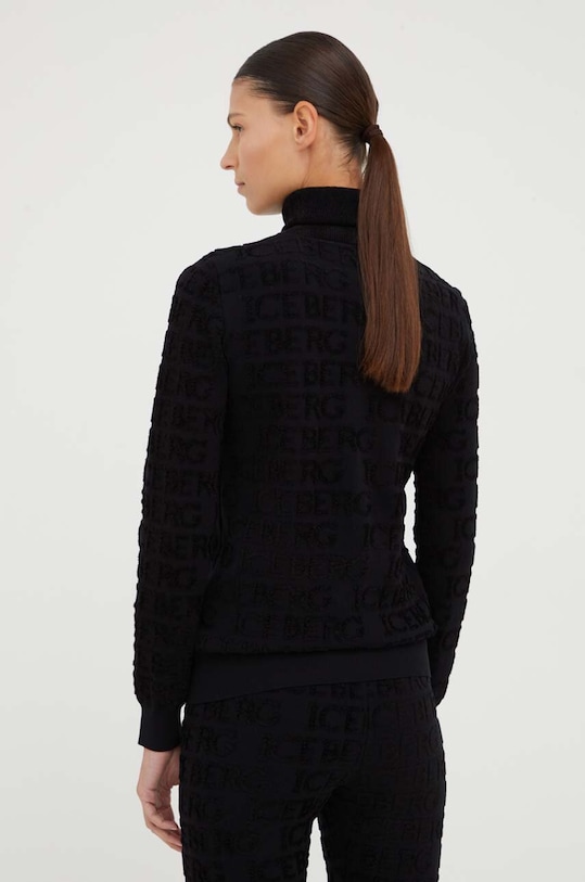 Odzież Iceberg sweter A003.9017 czarny