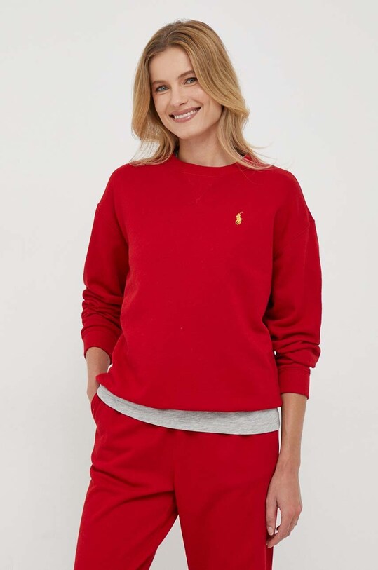 Μπλούζα Polo Ralph Lauren χωρίς κουκούλα κόκκινο 211926808