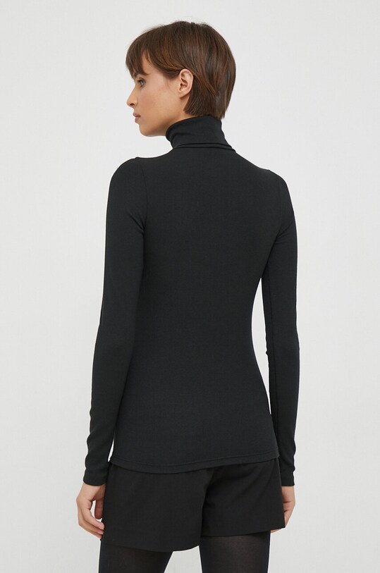 Odzież Polo Ralph Lauren longsleeve 211916104 czarny