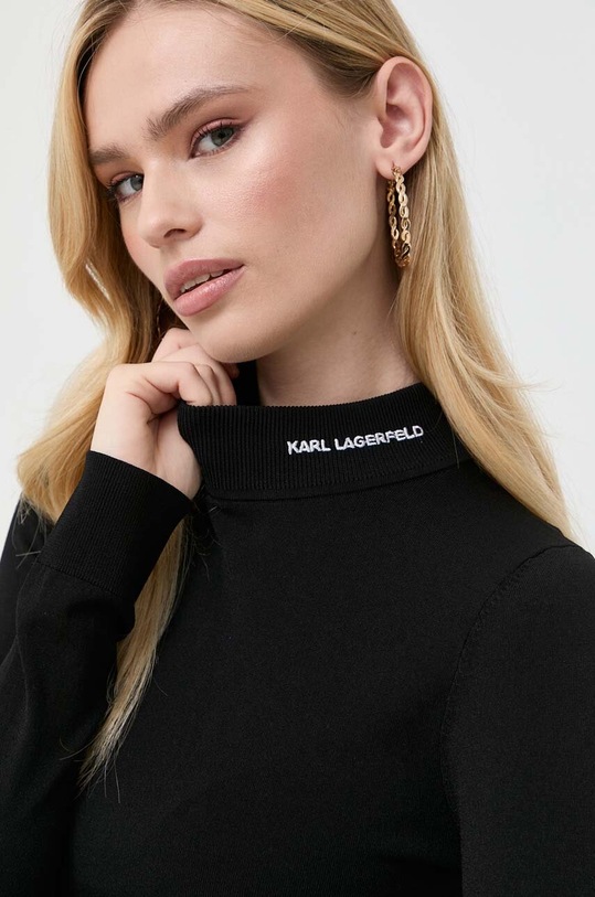Пуловер Karl Lagerfeld черен 236W2010
