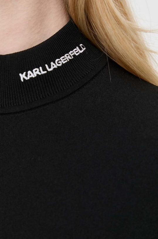 Пуловер Karl Lagerfeld 236W2010 черен