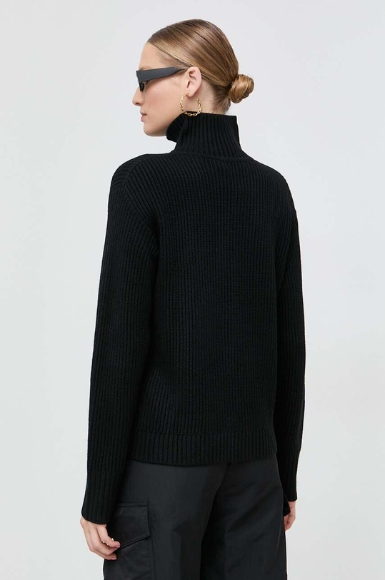 Karl Lagerfeld sweter wełniany 236W2014 czarny SS24