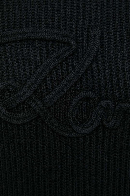 Karl Lagerfeld sweter wełniany czarny 236W2014
