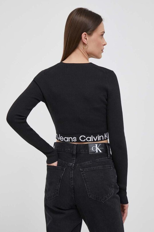Odzież Calvin Klein Jeans kardigan J20J221961 czarny