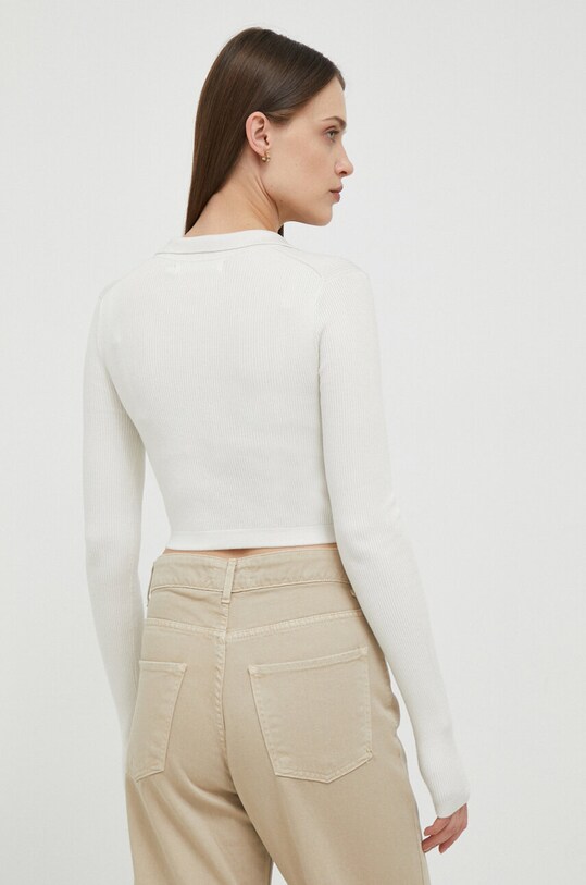 Oblečení Tričko s dlouhým rukávem Calvin Klein Jeans J20J221969 béžová