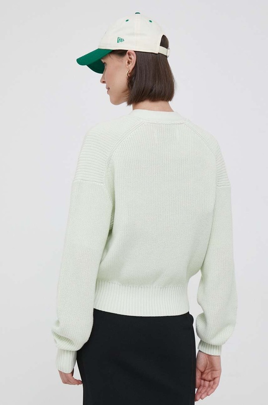 Дрехи Памучна жилетка Calvin Klein Jeans J20J221973 зелен