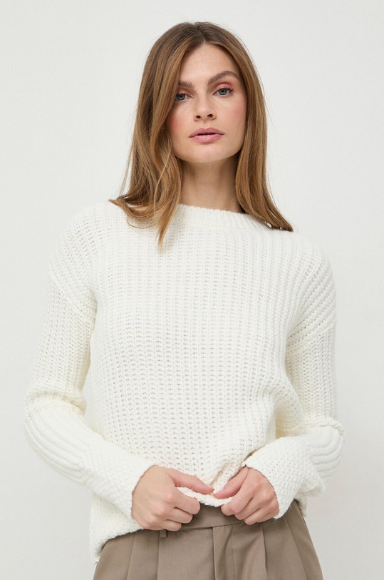 Morgan sweter pozostałe beżowy MARJO.OFF.WHITE