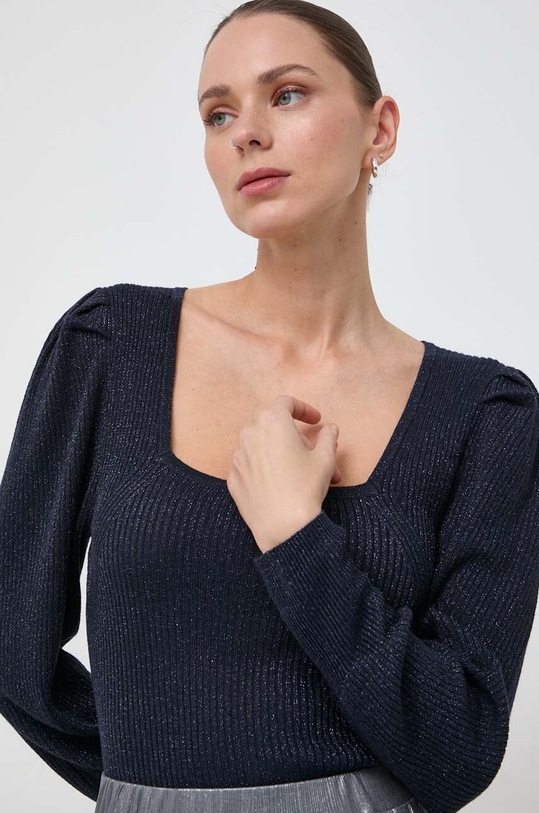 Pulover Morgan Tanka mornarsko modra MAZIL.MARINE