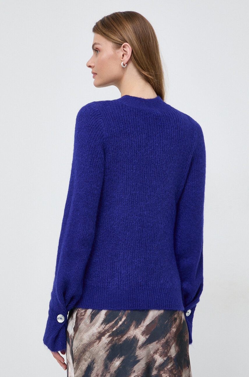 Îmbrăcăminte Morgan pulover din amestec de lana MOUF.SAPHIR violet