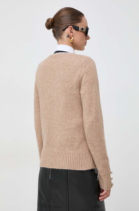Oblačila Pulover s primesjo volne Morgan MPAVOT.BEIGE.TYPE bež