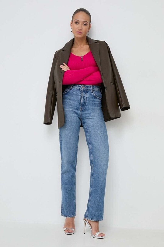 Πουλόβερ Morgan MVIE MVIE.MAGNOLIA ροζ AW23