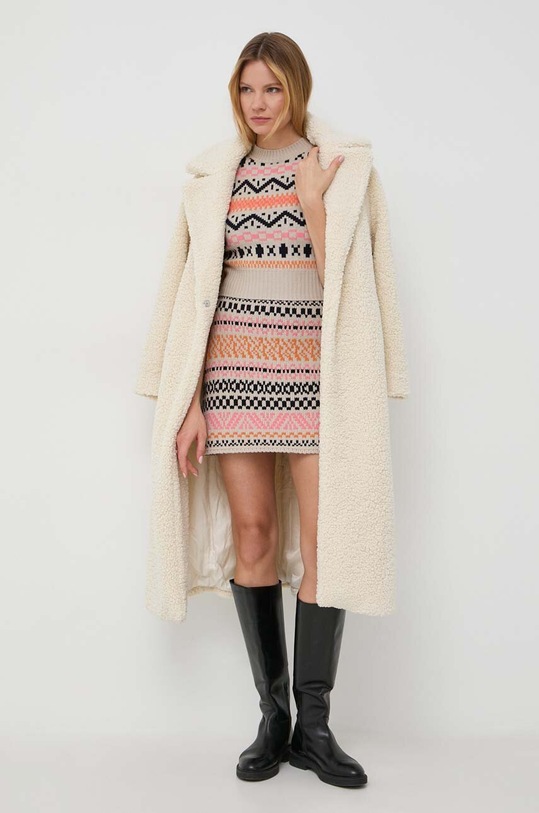 MAX&Co. sweter z domieszką wełny 73642223 beżowy AW23