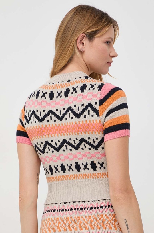 Odzież MAX&Co. sweter z domieszką wełny 73642223 beżowy