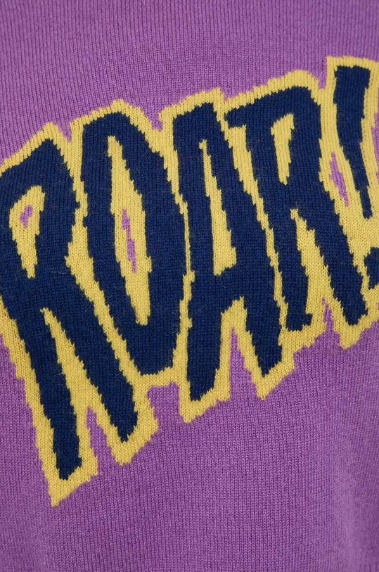 MAX&Co. sweter wełniany 73643323 fioletowy