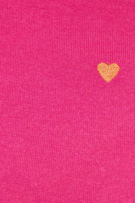 MAX&Co. sweter wełniany 73641123 różowy
