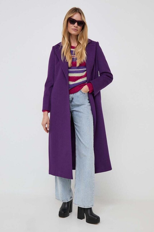 MAX&Co. sweter z domieszką wełny 73642723 różowy AW23
