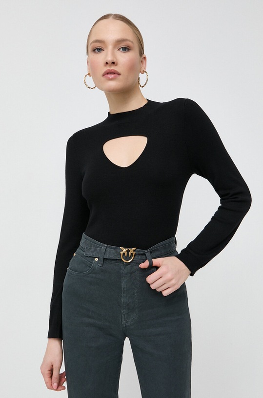 Πουλόβερ Morgan MATICO.NOIR μαύρο AW23