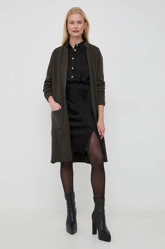 Morgan cardigan MBLOOM.ARMY verde AW23