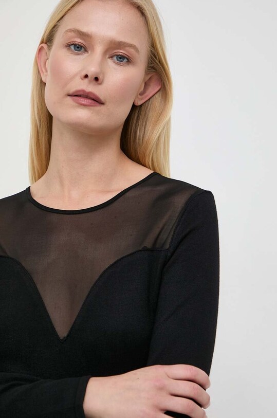 Светр Morgan MELISSA чорний MELISSA.NOIR