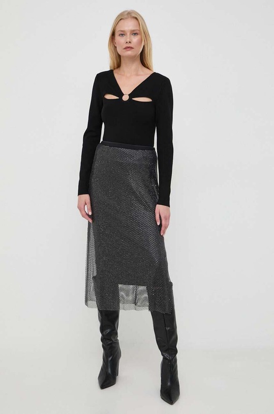Morgan sweter MLAO.NOIR czarny AW23