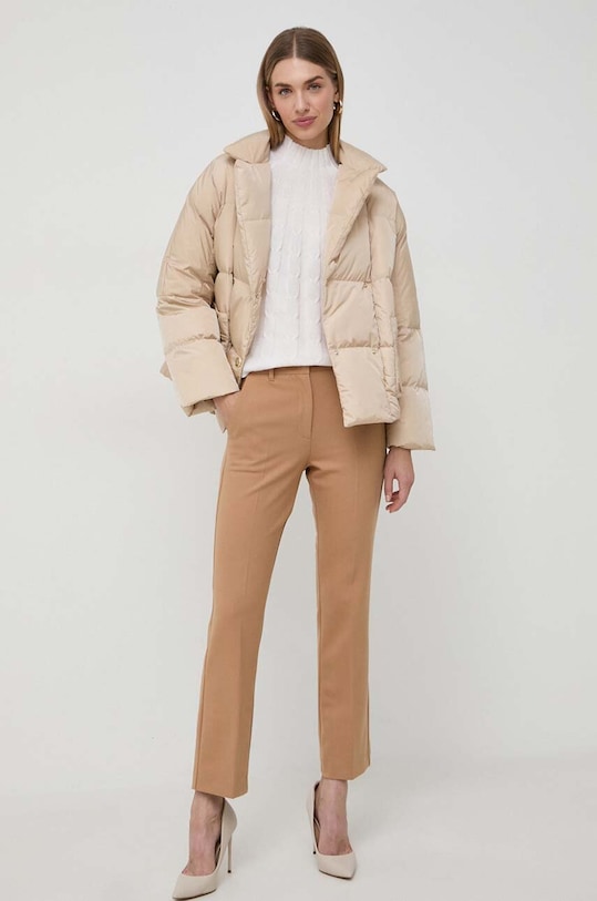 Marella gyapjú pulóver 2333660736200 bézs AW23
